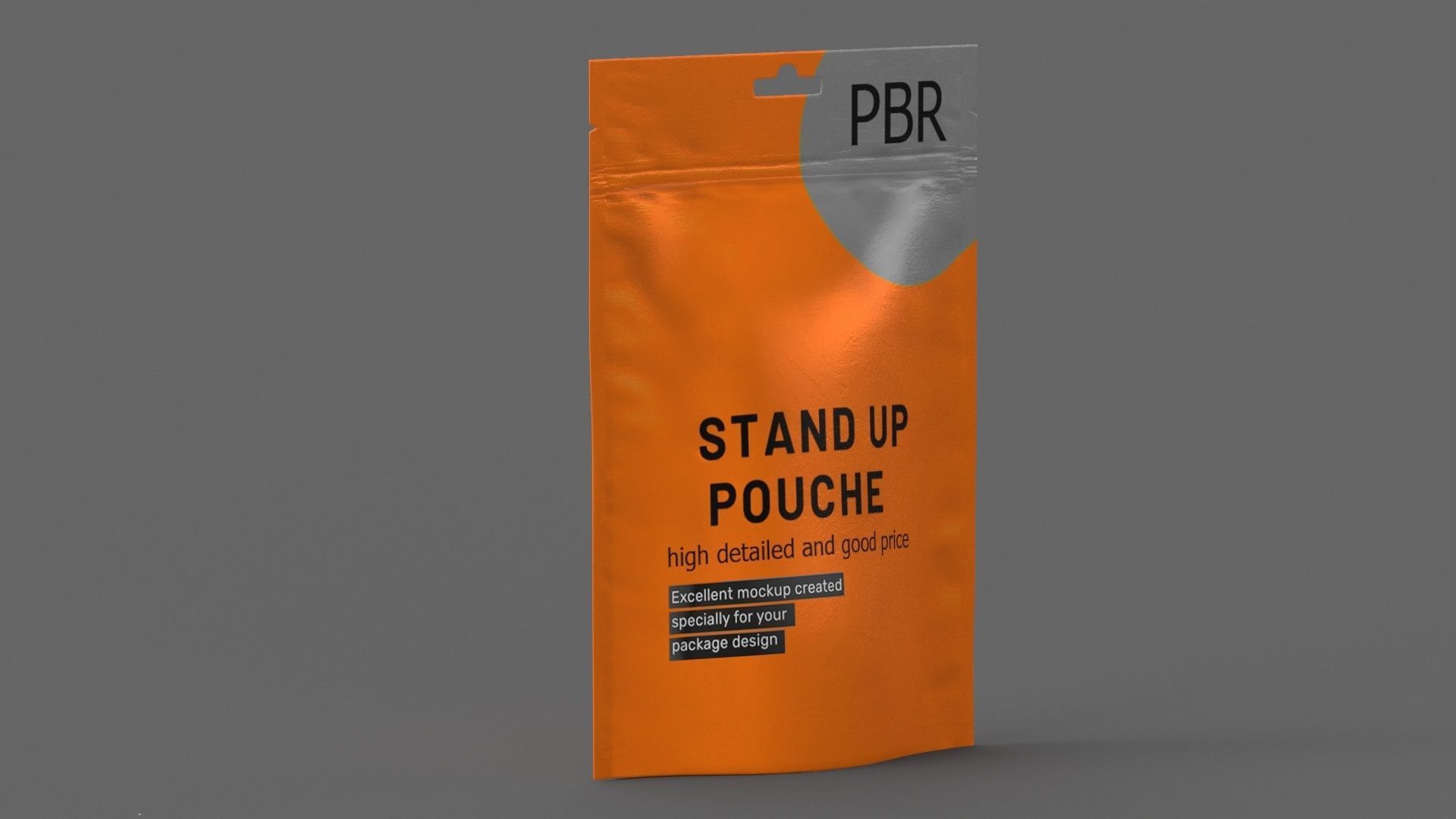 stand up pouch v10 PBR 3D model_2