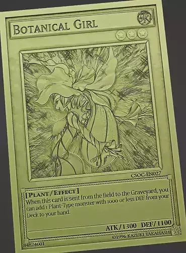 BOTANICAL GIRL - YU-GI-OH