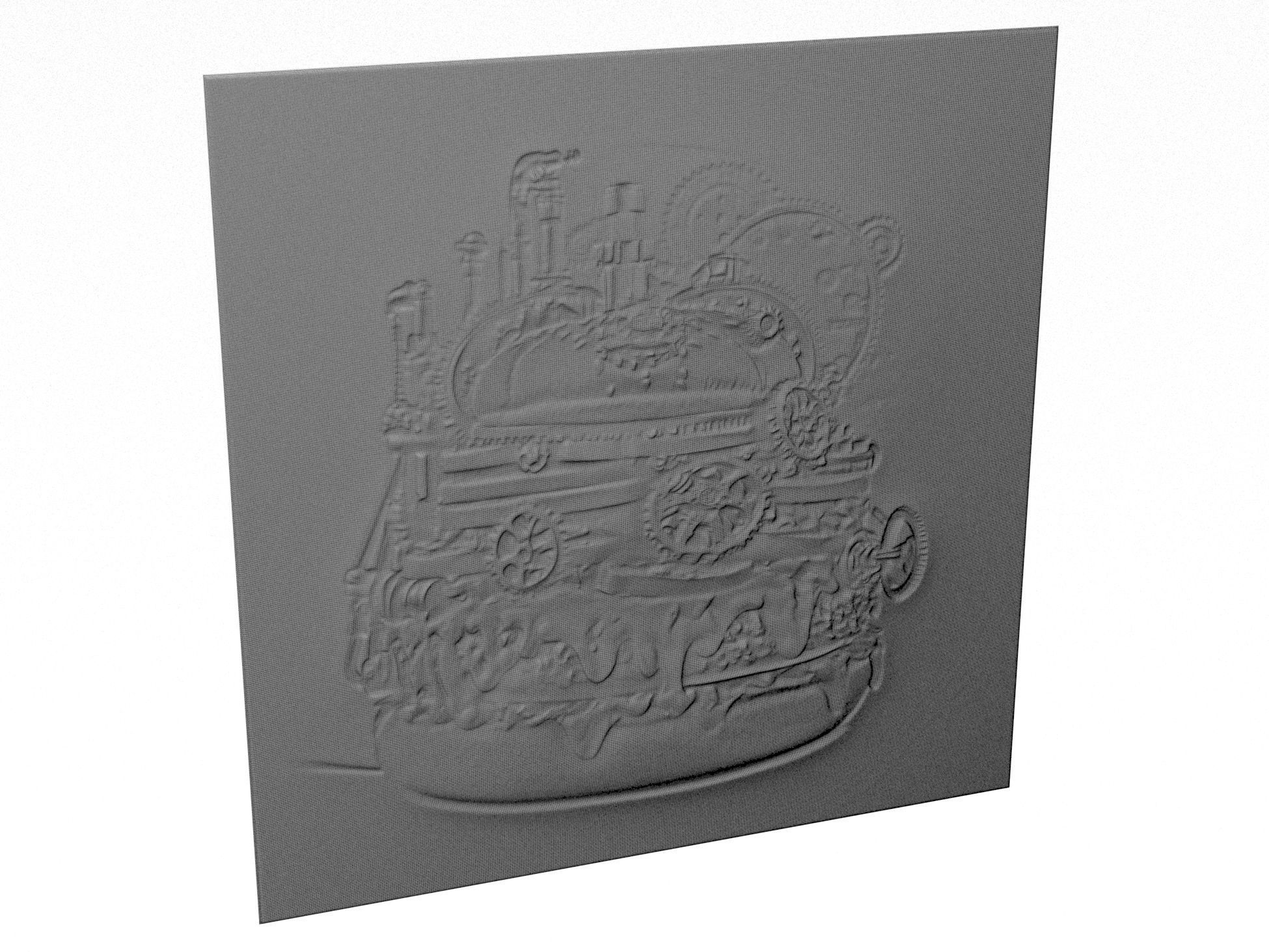 Decorative panel 46 3D model_1