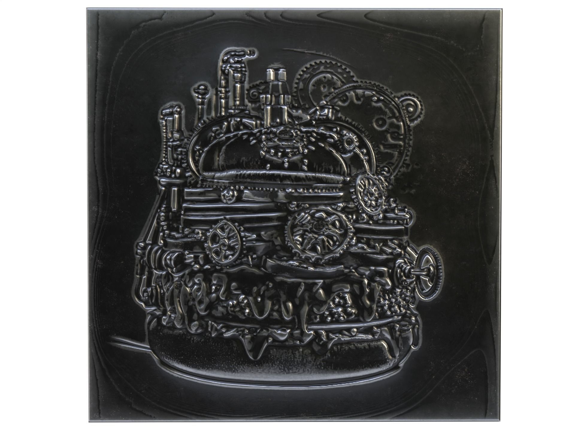 Decorative panel 46 3D model_2