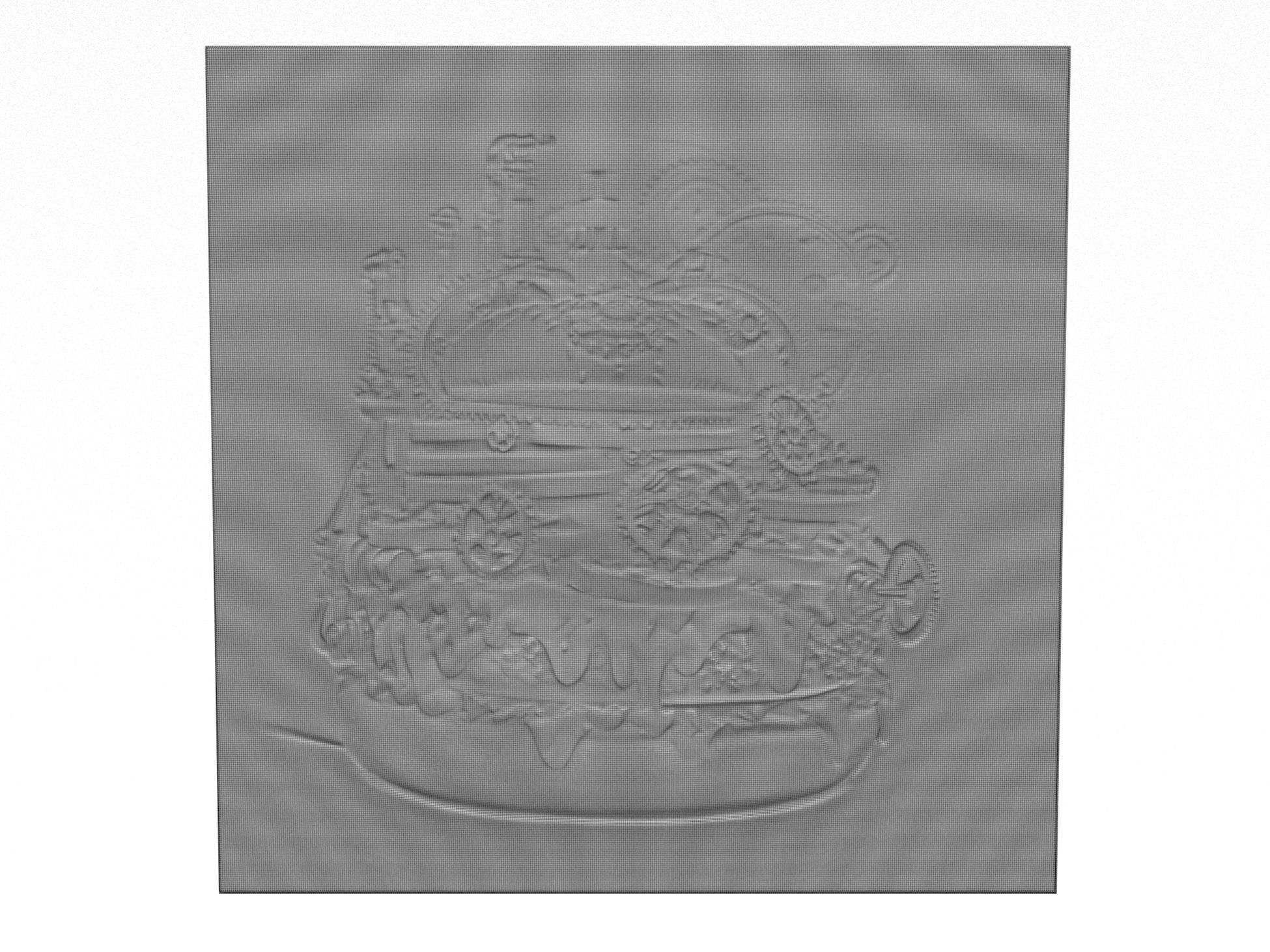 Decorative panel 46 3D model_3