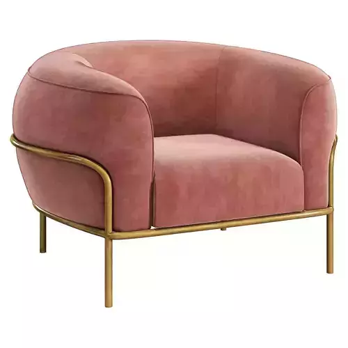 Gallotti and radice sophie armchair 3D model