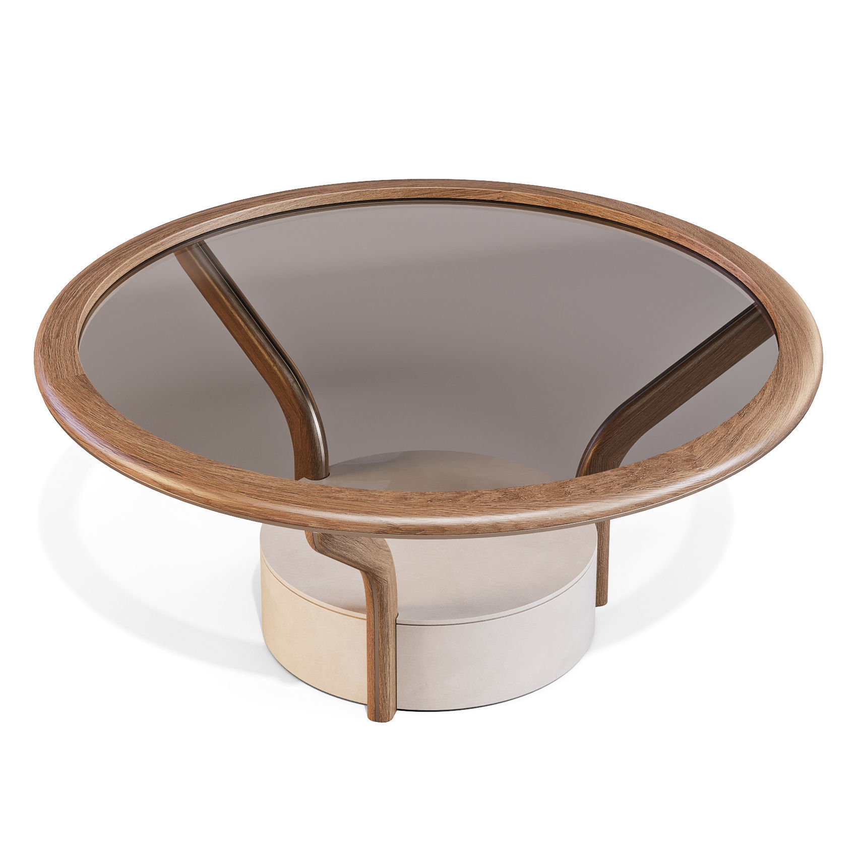 Giorgetti Chanterelle - Coffee and Side Tables 3D model_2