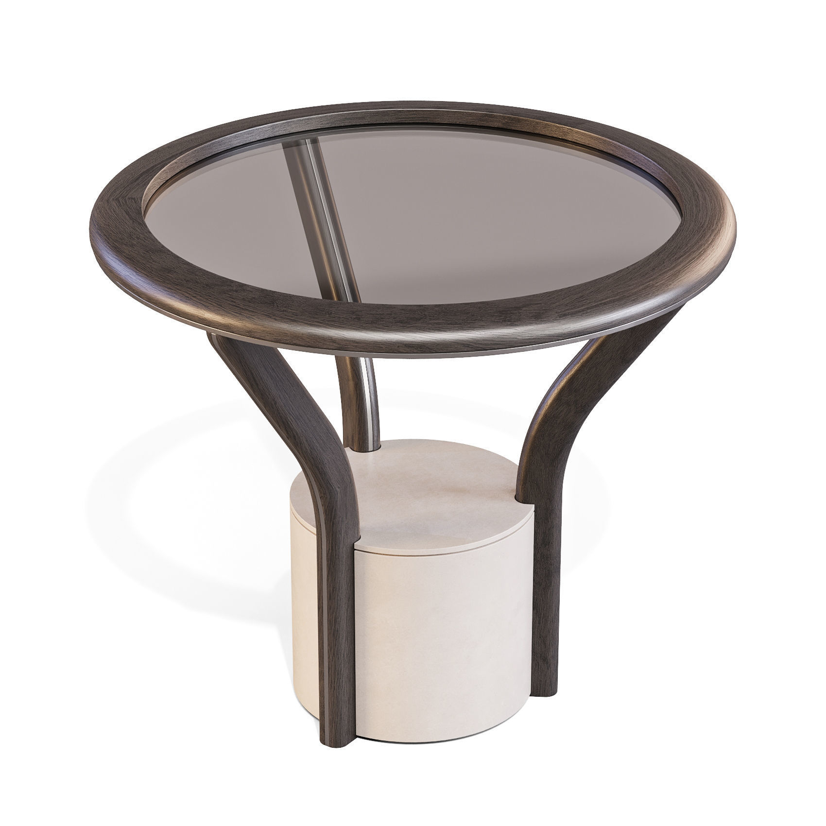 Giorgetti Chanterelle - Coffee and Side Tables 3D model_3