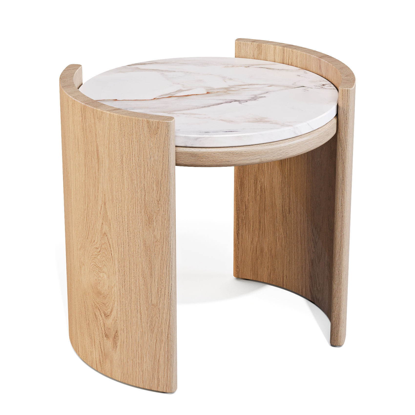 Parla Hug-M - Coffee and Side Table 3D model_3