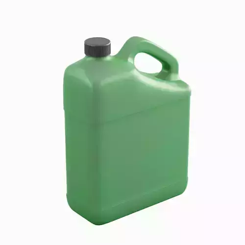 Plastic Canister A 02 3D model