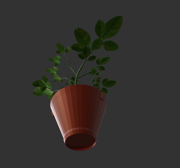 Tree Tubs 3d Model Lemon Tree Tubs Tree pot small Tree model 3D model_5