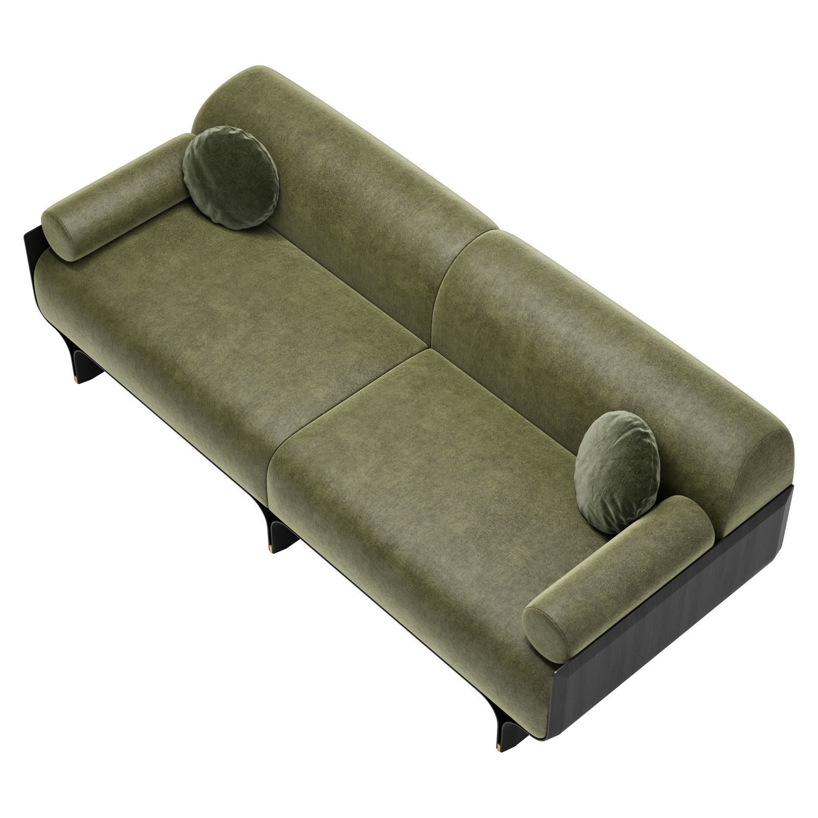 Gallotti and radice stami sofa small 3D model_3