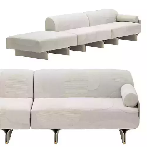 Gallotti and radice stami sofa plus composition 1