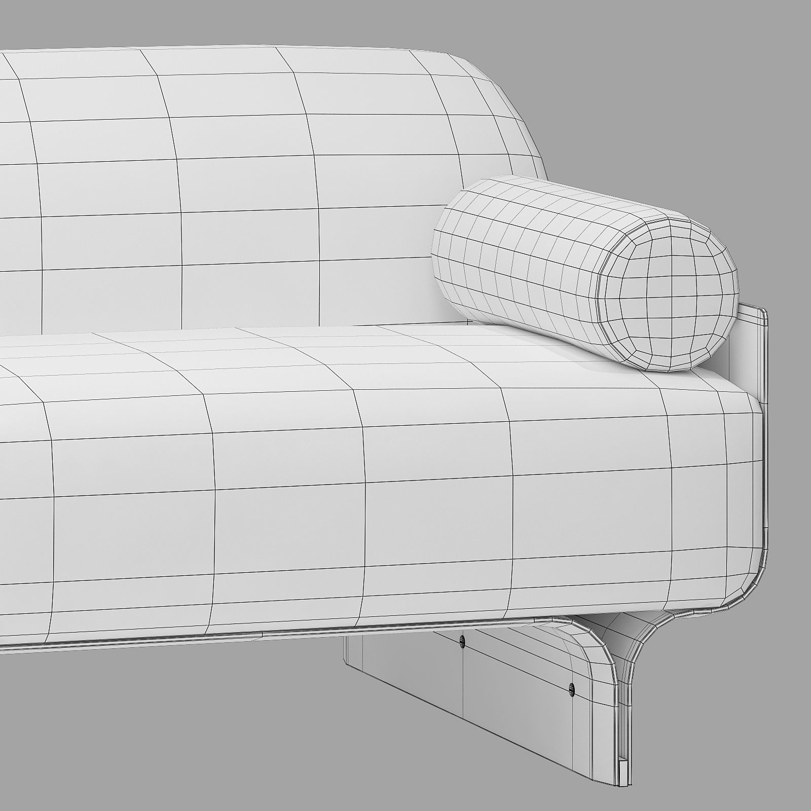 Gallotti and radice stami sofa plus composition 2 3D model_12