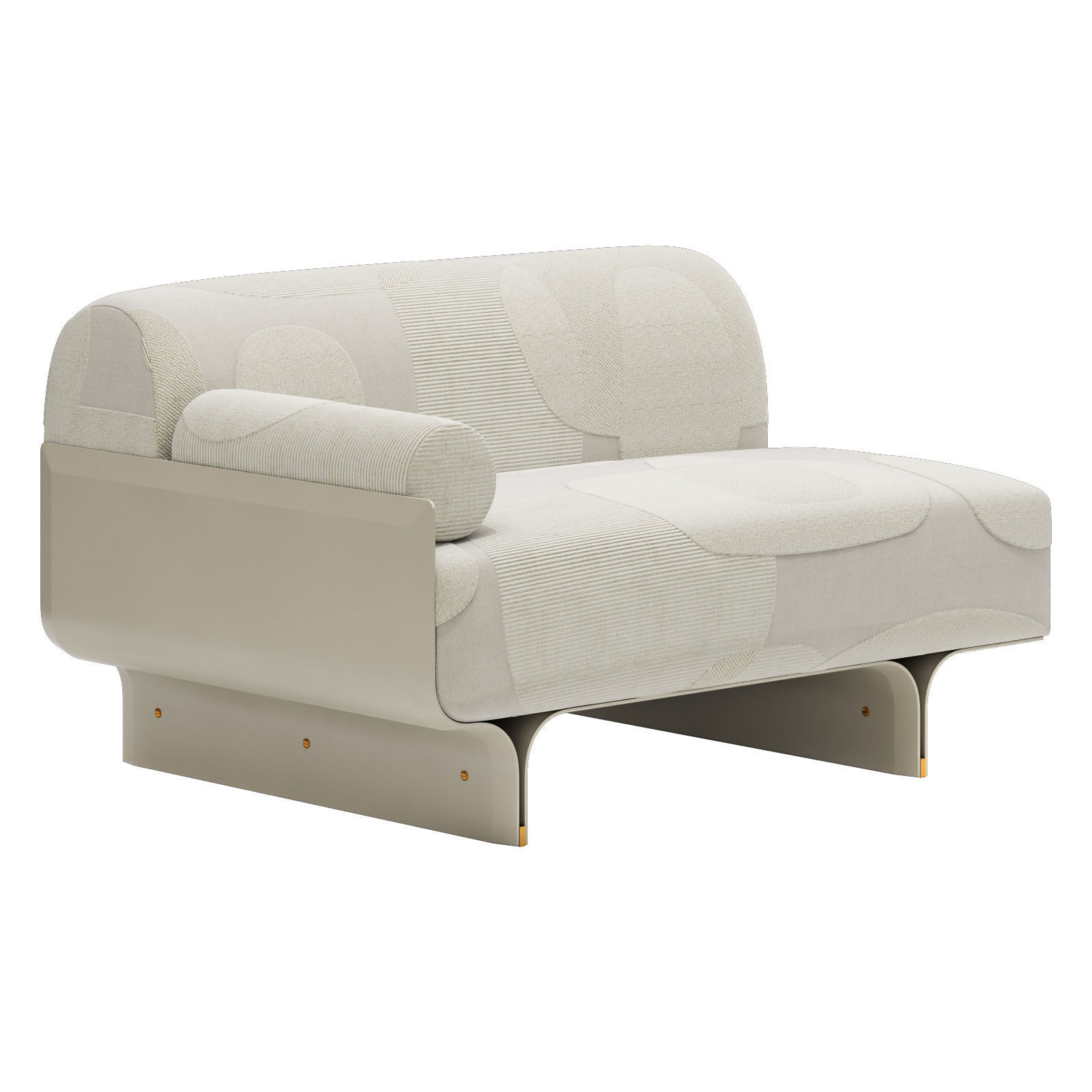 Gallotti and radice stami sofa plus composition 2 3D model_7