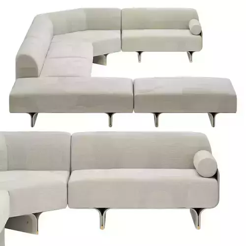 Gallotti and radice stami sofa plus composition 3