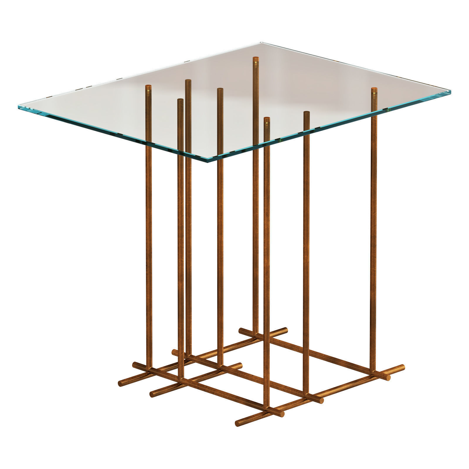 Gallotti and radice tetris coffee tables set 1 3D model_2