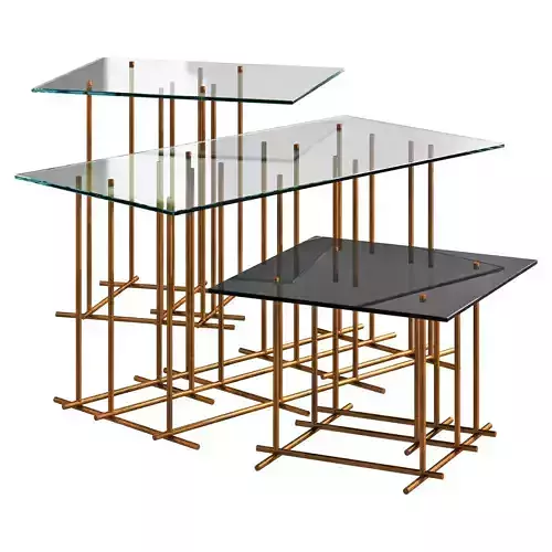 Gallotti and radice tetris coffee tables set 1