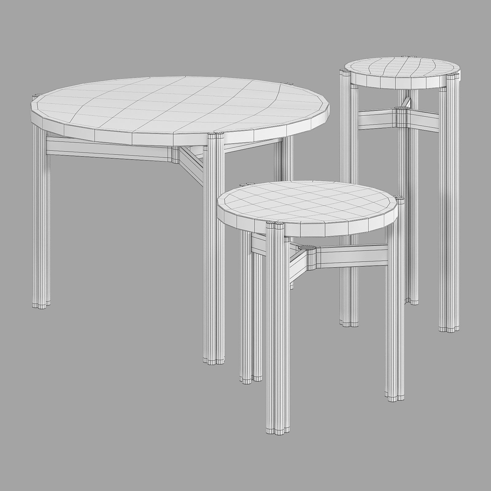 Gallotti and radice twelve coffee table 3D model_6