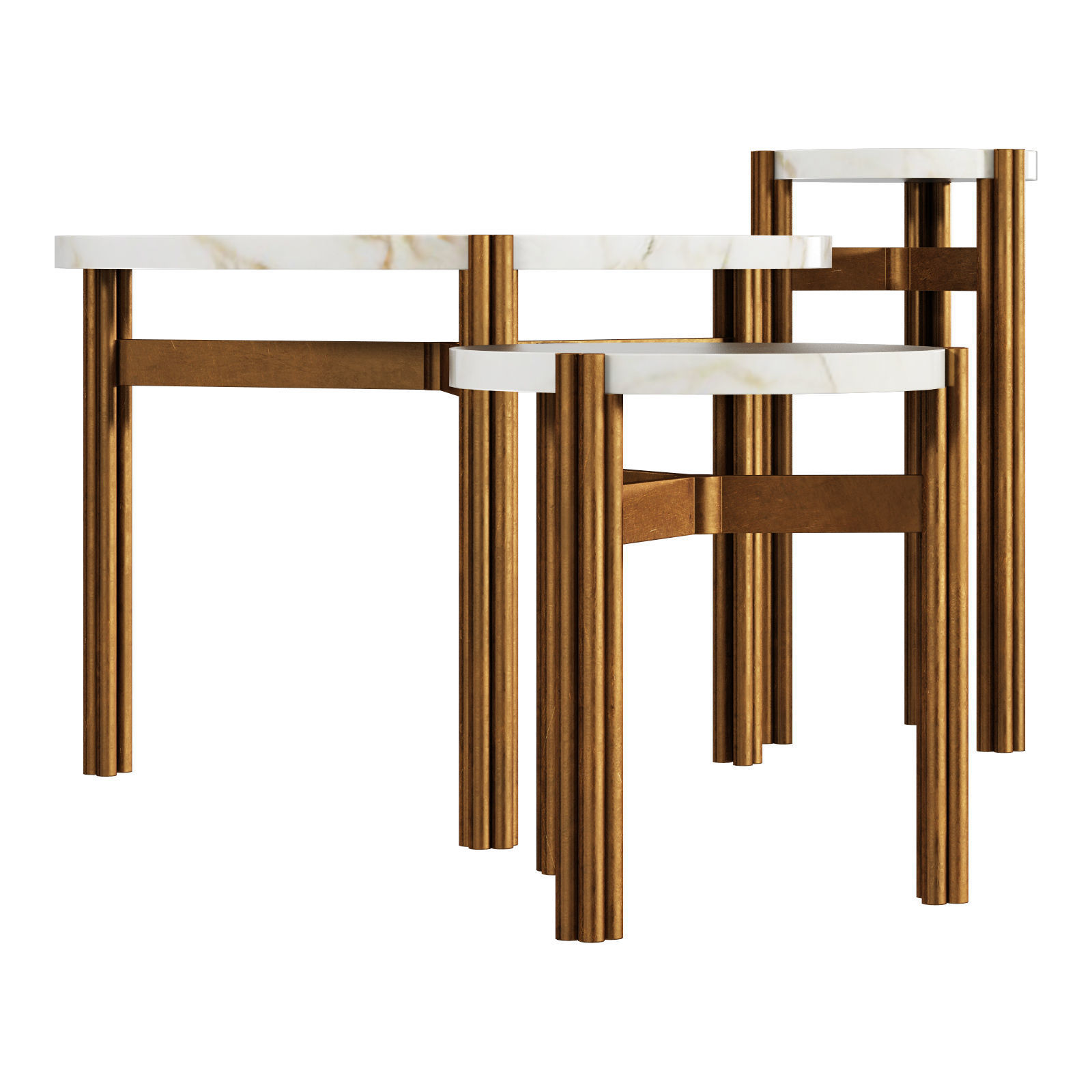 Gallotti and radice twelve coffee table 3D model_1