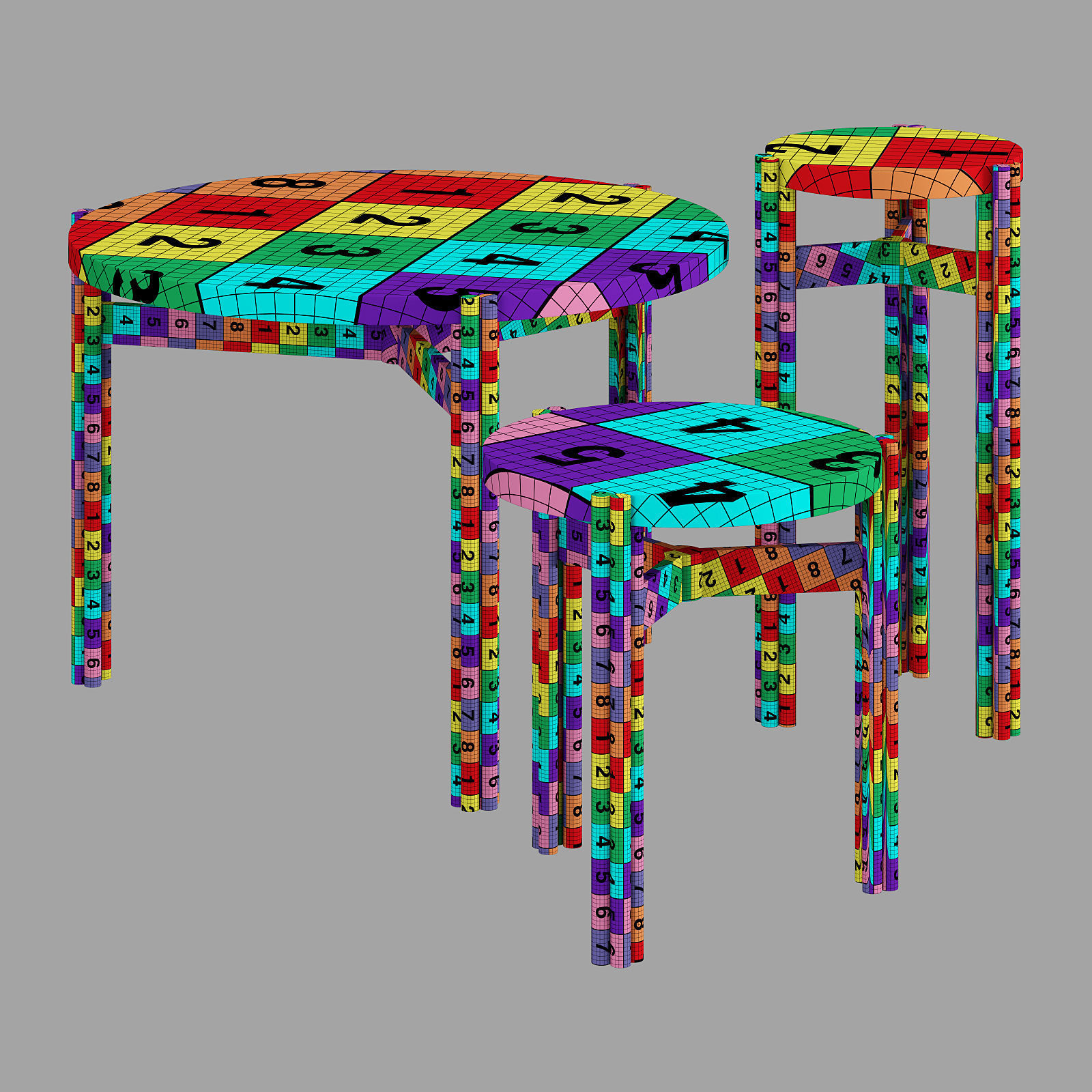 Gallotti and radice twelve coffee table 3D model_7