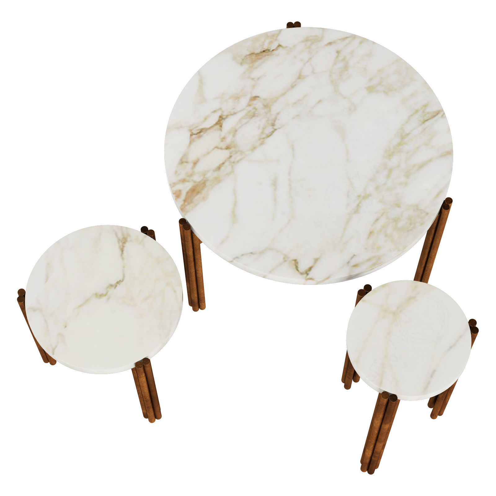 Gallotti and radice twelve coffee table 3D model_2