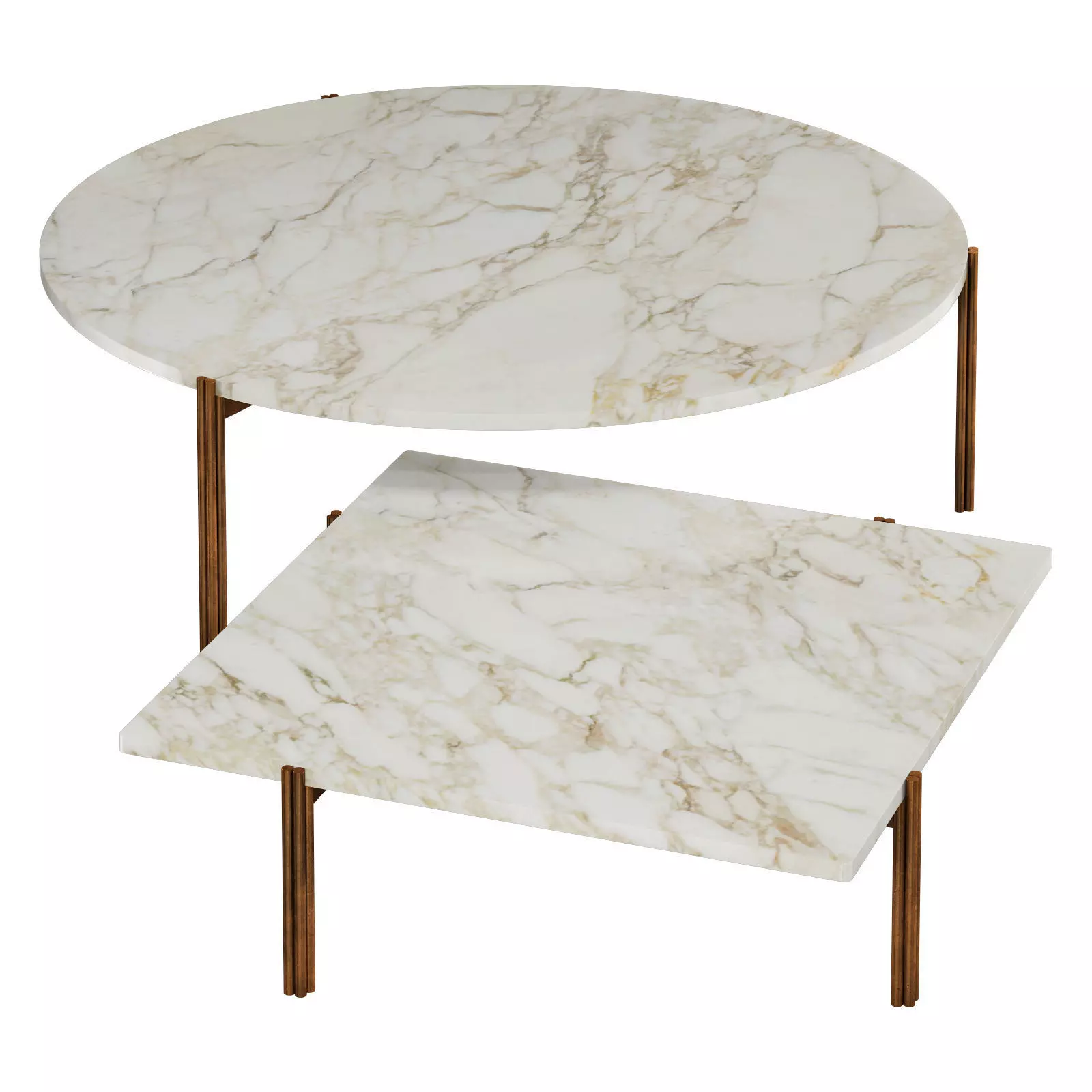 Gallotti and radice twelve coffee table XL XXL 3D model