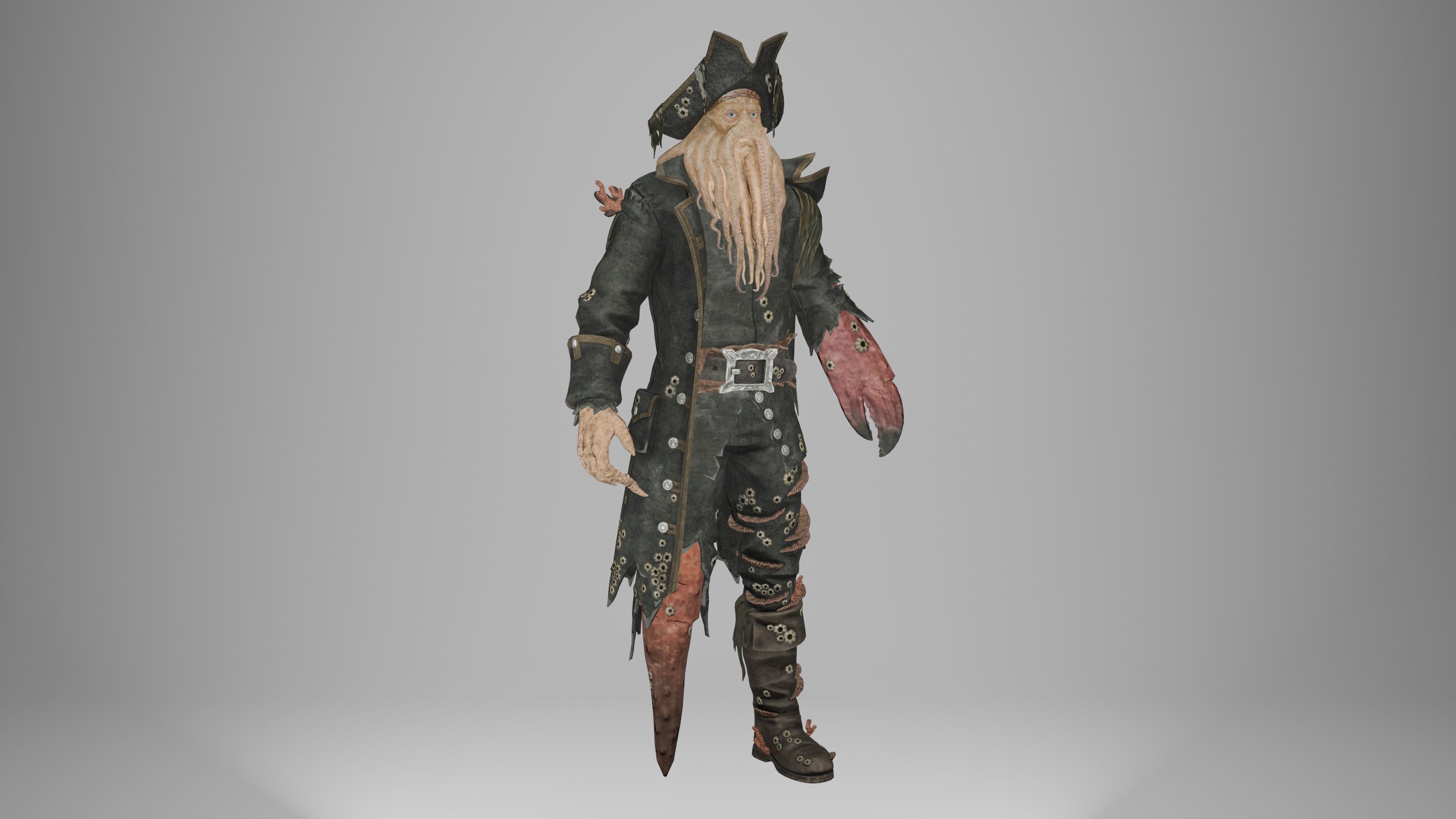 Davy Jones 3D model_3