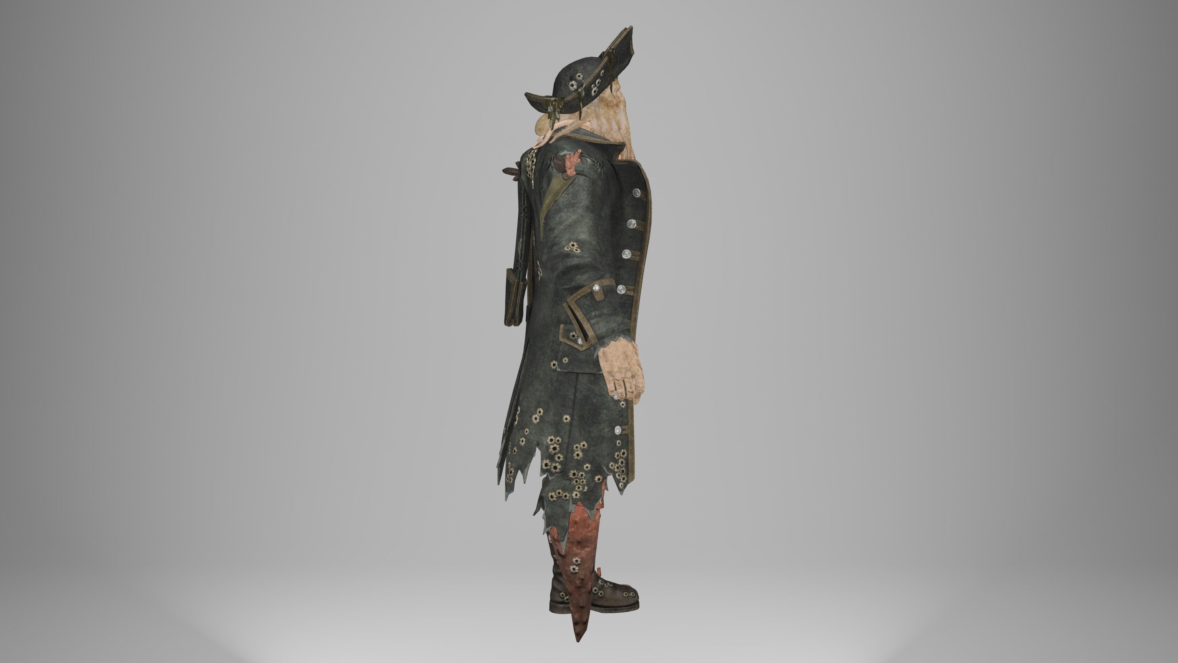 Davy Jones 3D model_7