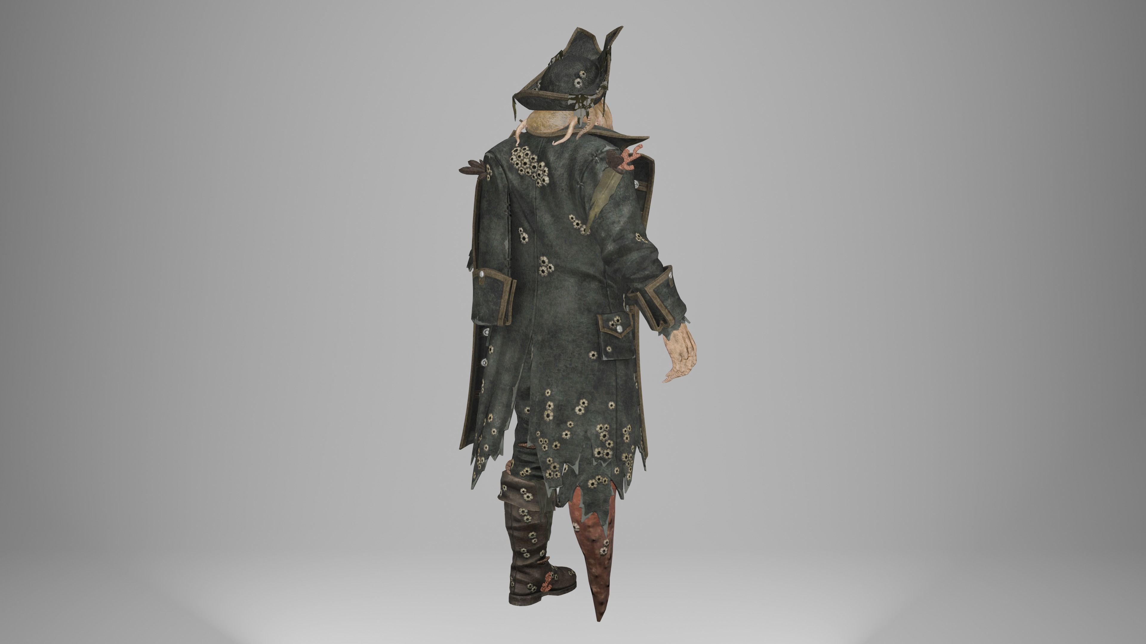 Davy Jones 3D model_9