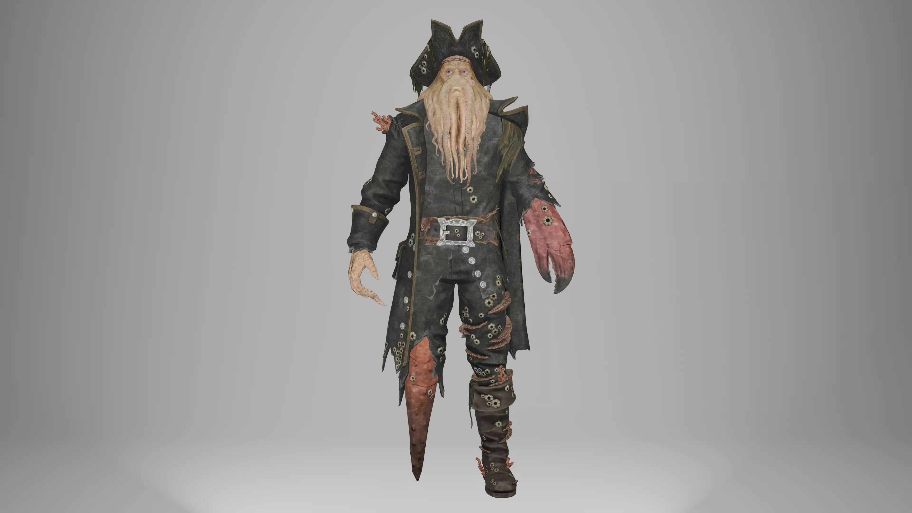 Davy Jones 3D model_0