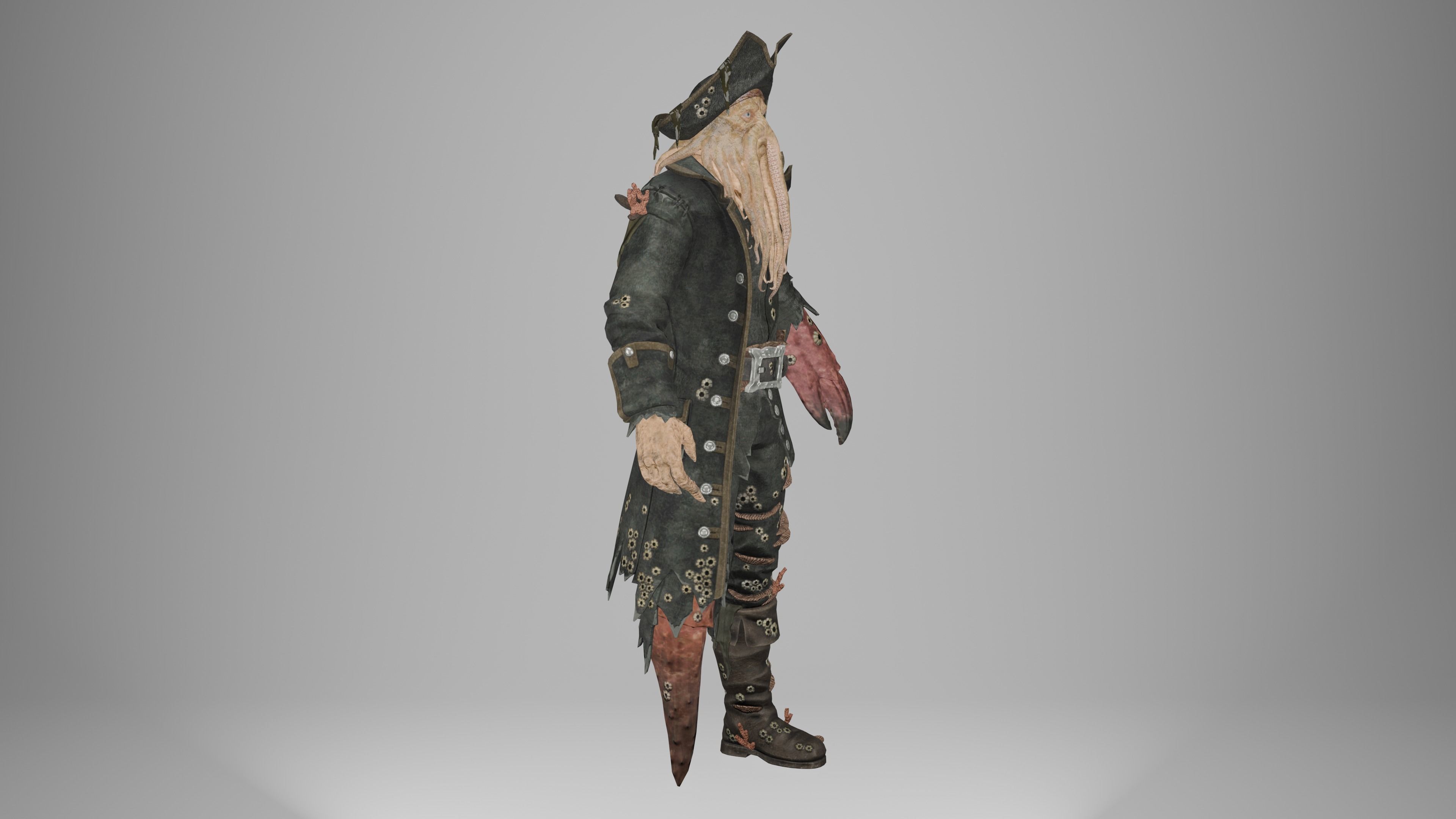 Davy Jones 3D model_5