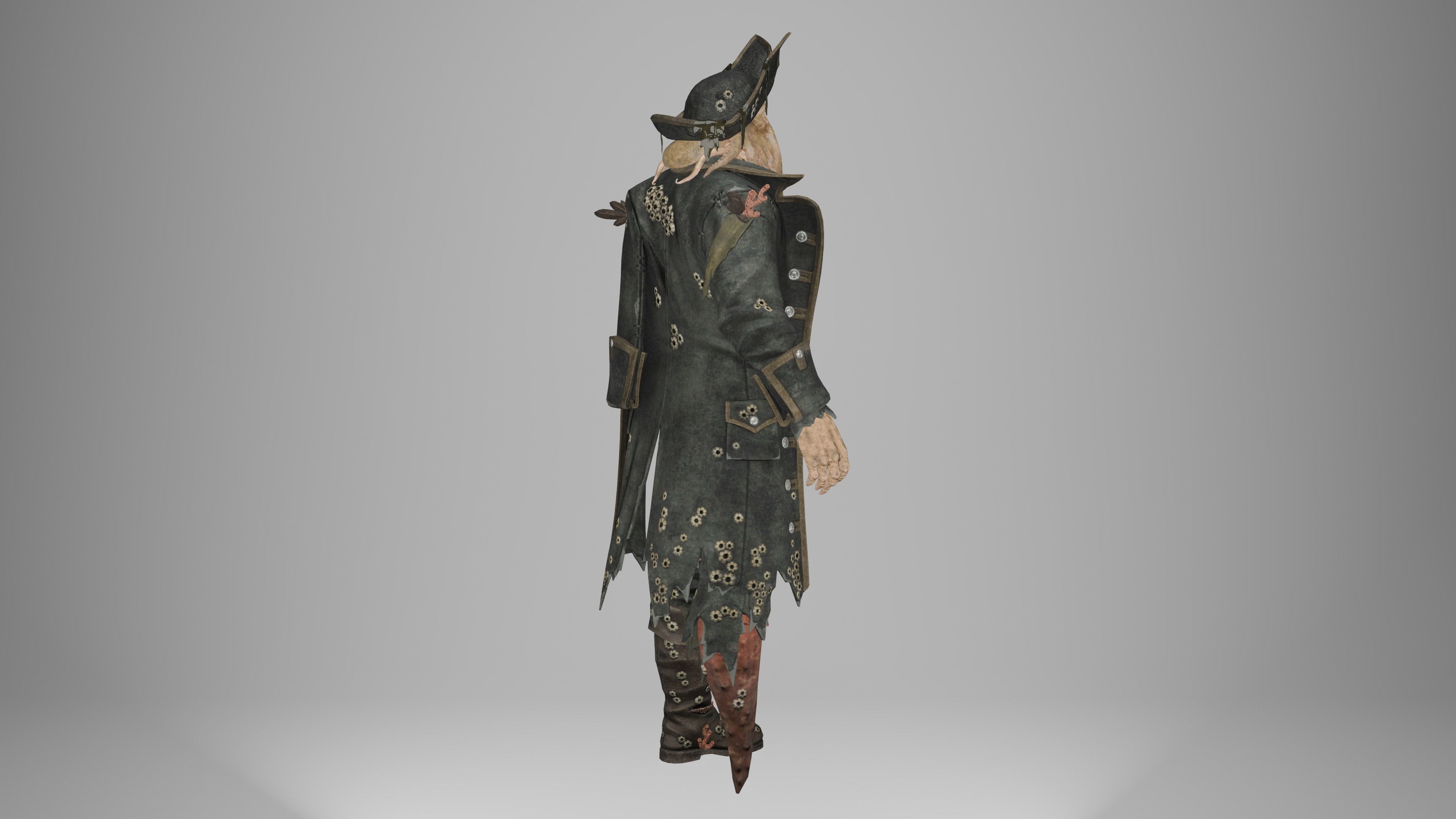 Davy Jones 3D model_8
