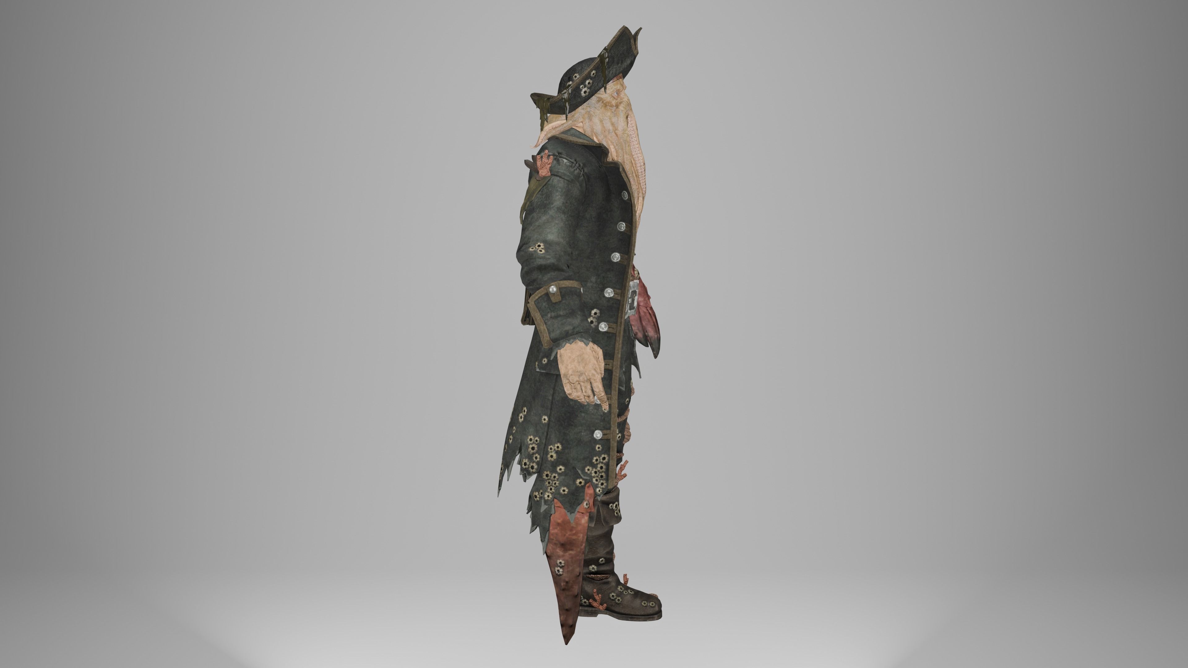 Davy Jones 3D model_6