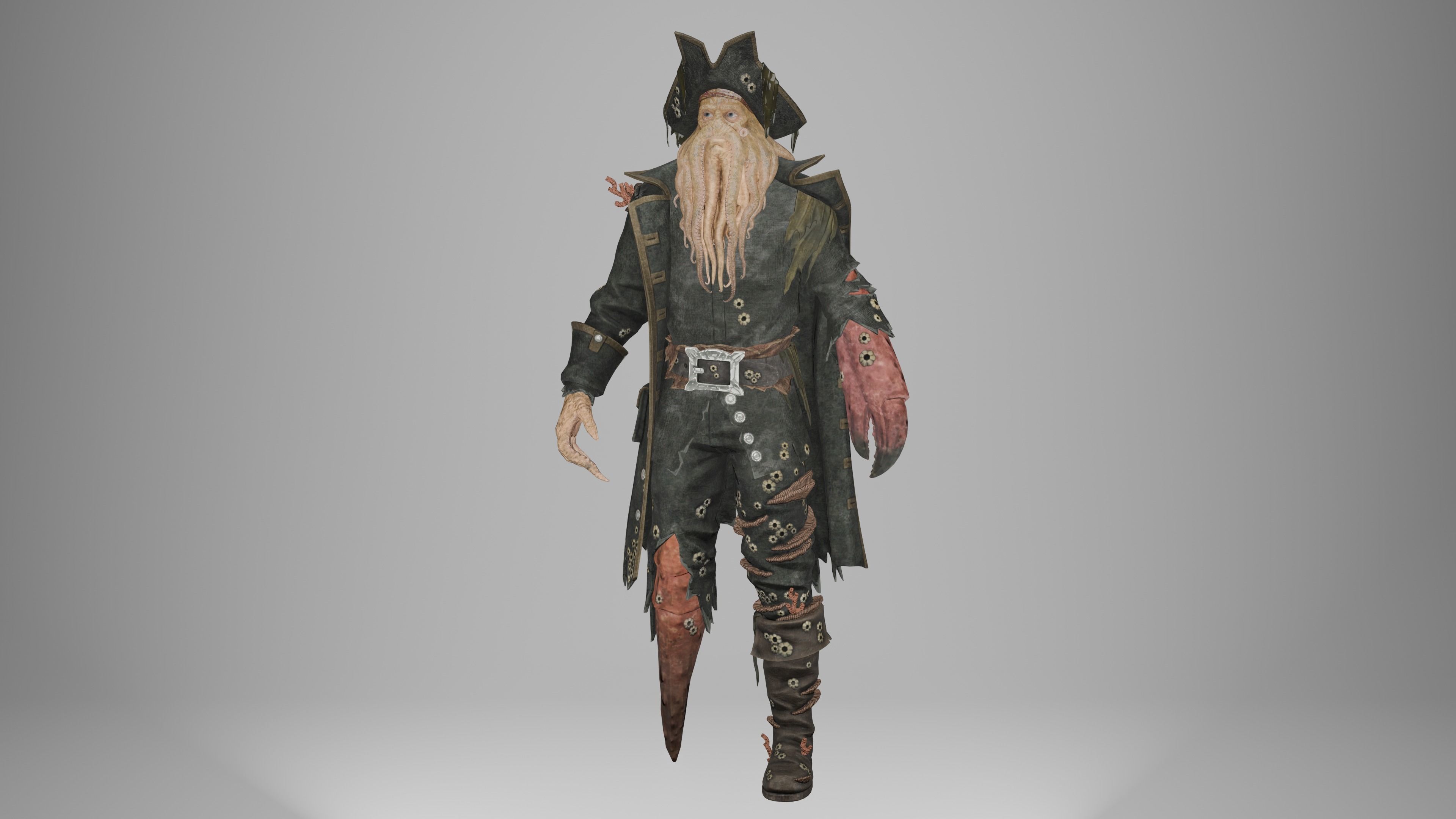 Davy Jones 3D model_20
