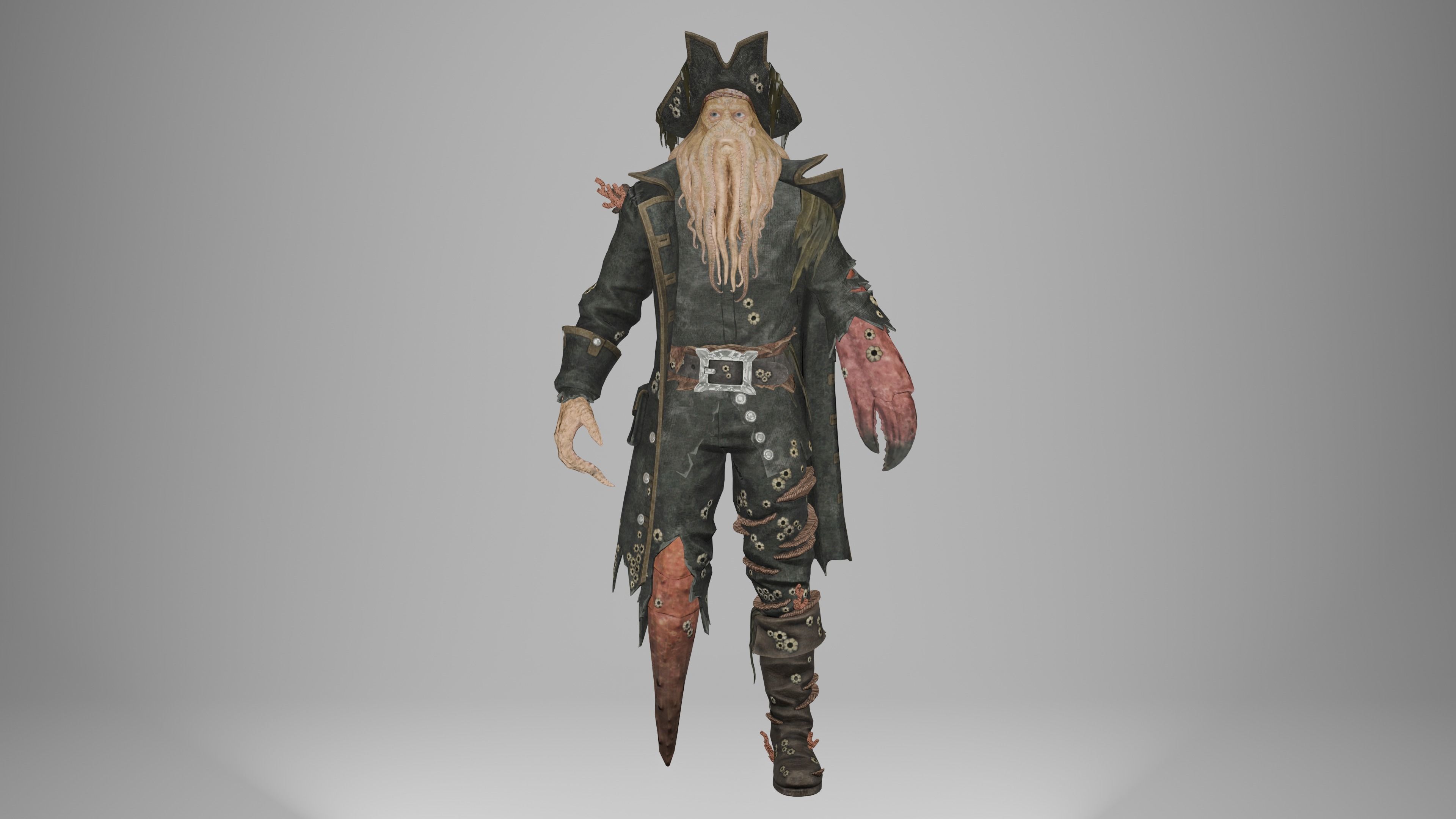 Davy Jones 3D model_22