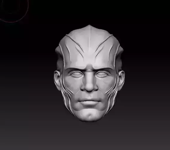 Martian Manhunter Movie Version Headsculpt for Action Figures