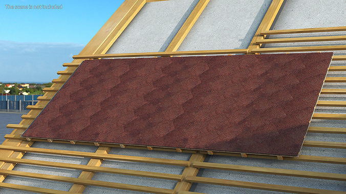 Soft Tile 3D model 2