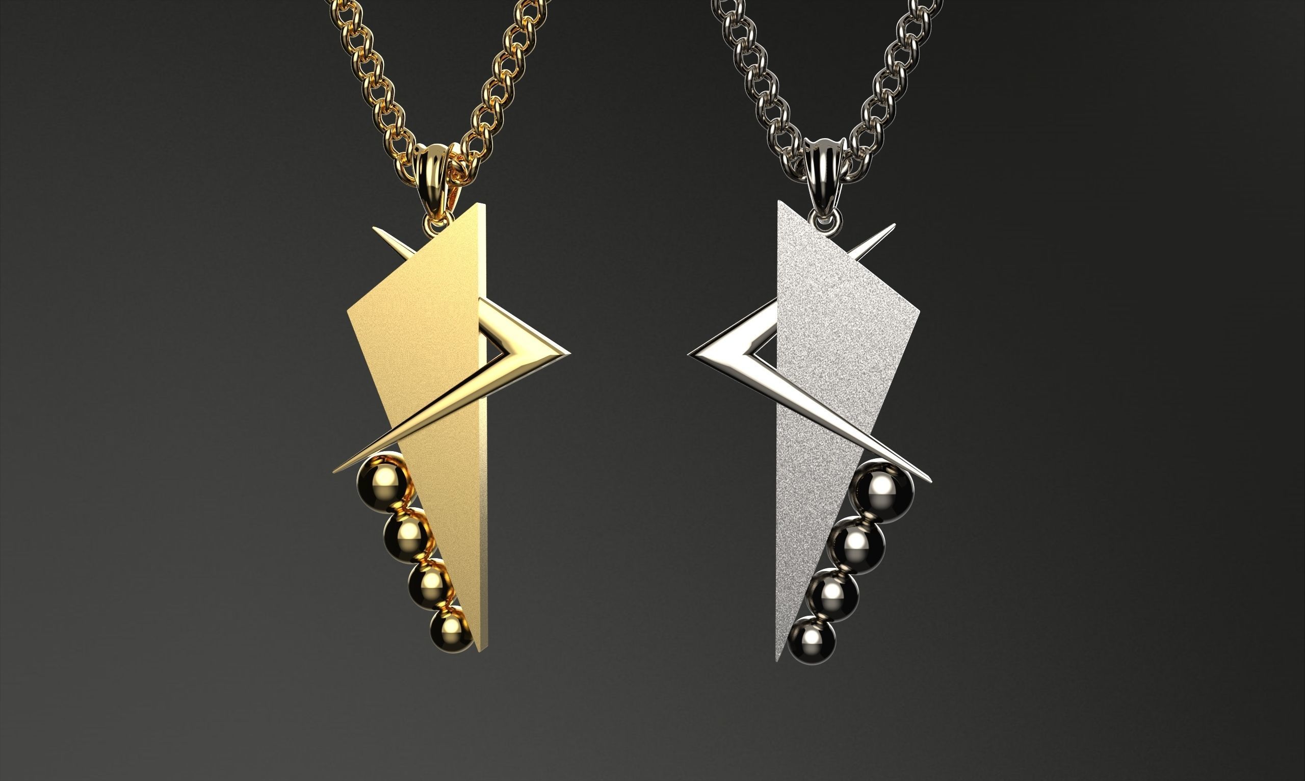 a100-33-pendant 3D print model_1