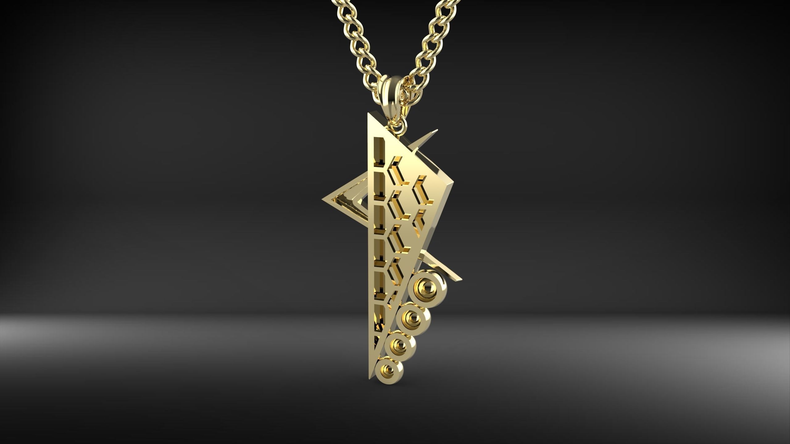 a100-33-pendant 3D print model_6