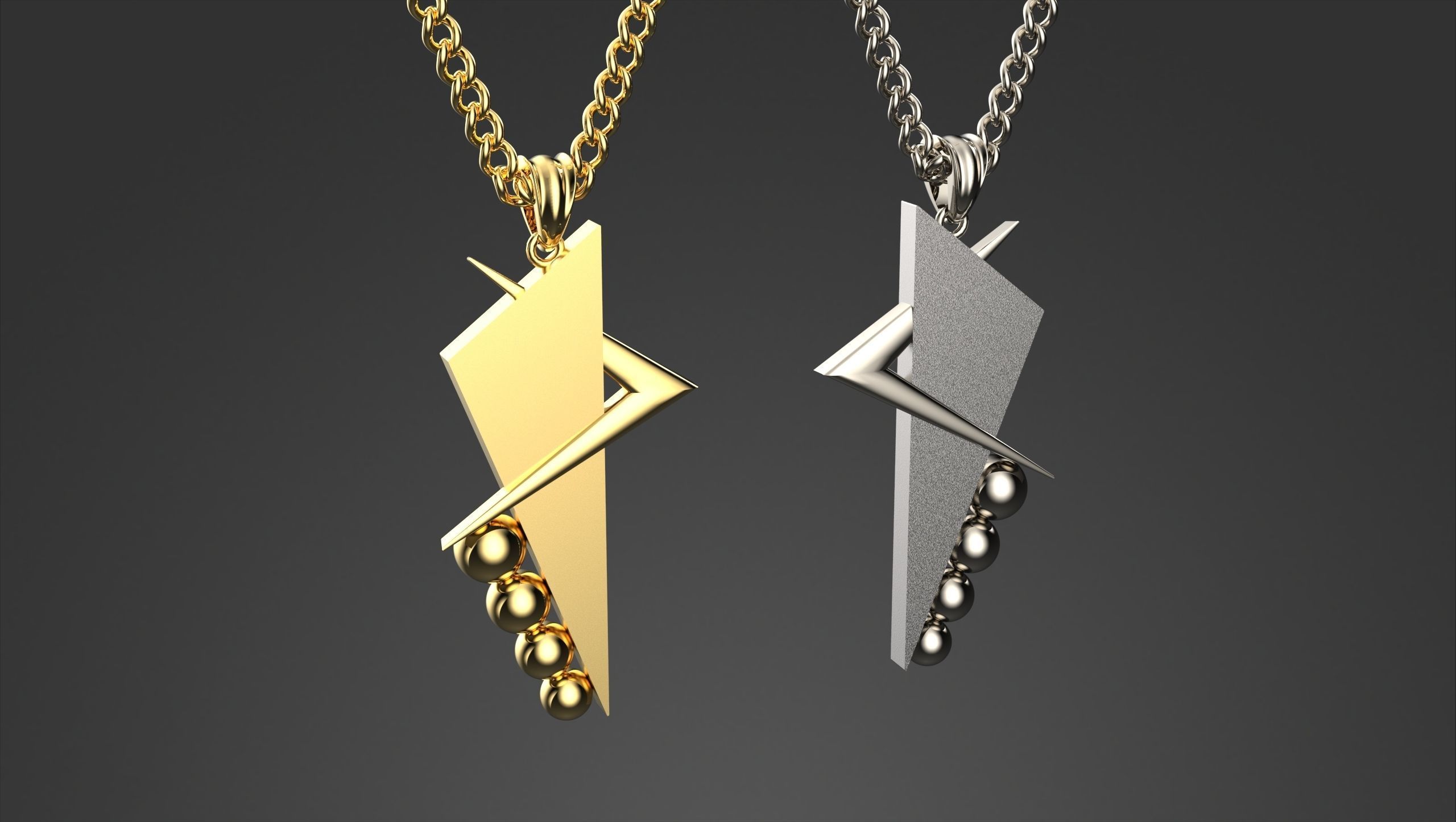 a100-33-pendant 3D print model_2