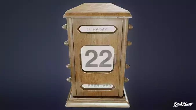 VICTORIAN - Calendar 01 - LOW POLY AND NANIT