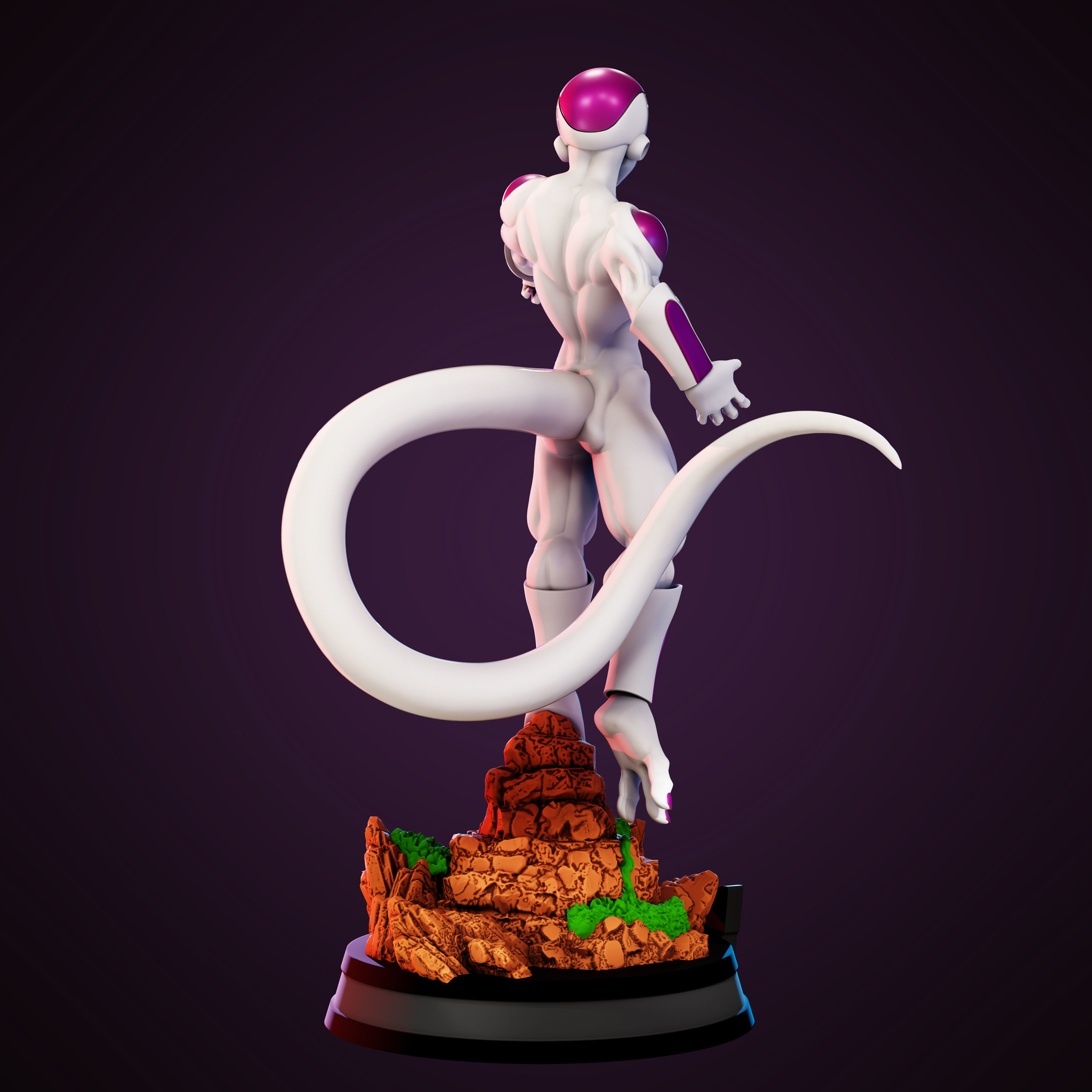FRIEZA DRAGON BALL Z 3D STL READY TO PRINT 3D print model_4