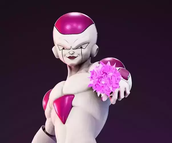 FRIEZA DRAGON BALL Z 3D STL READY TO PRINT