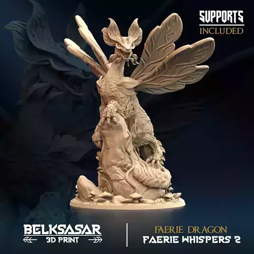 Faerie Dragon 3D print model