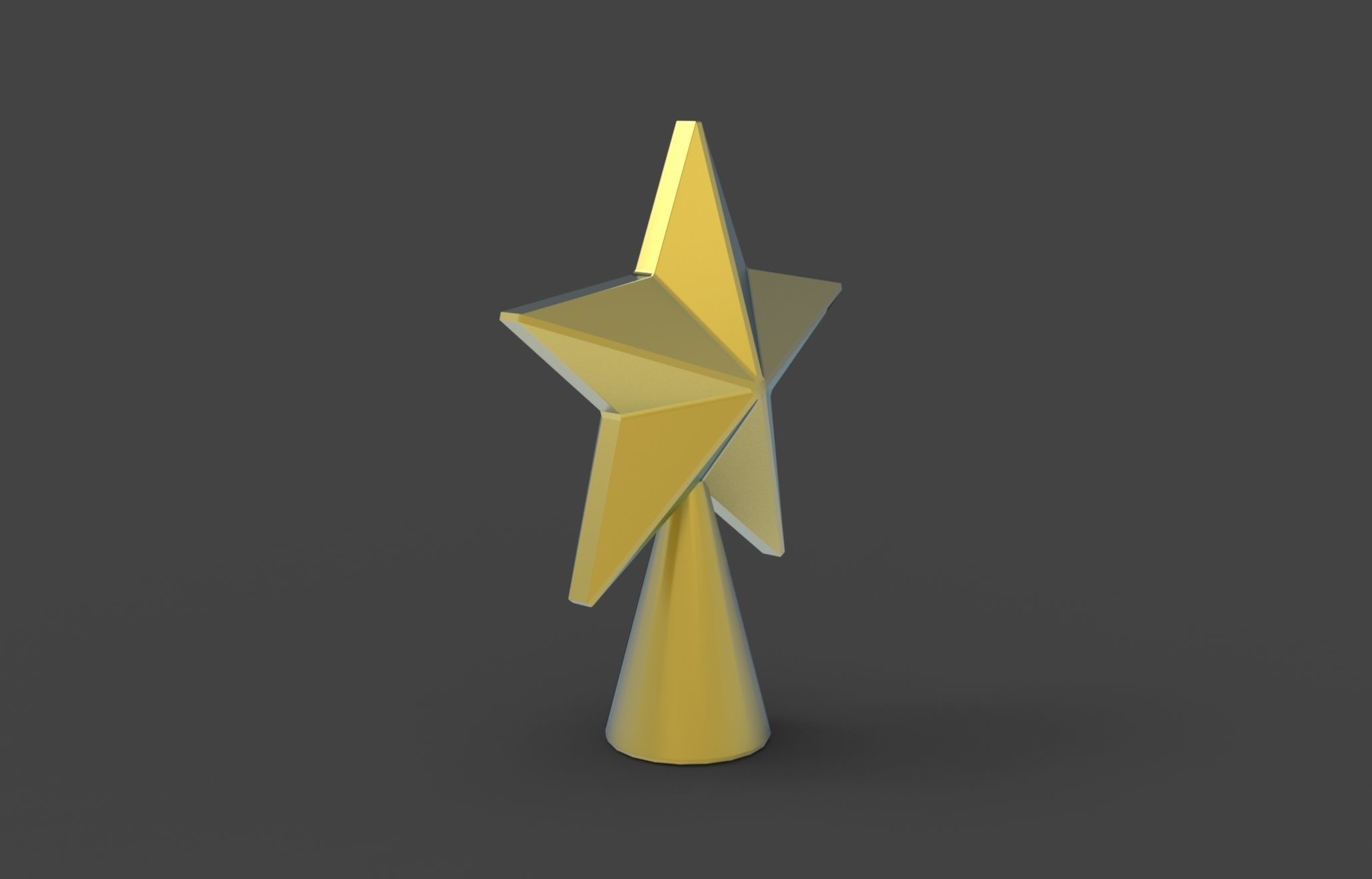 Christmas Star 3D model_5