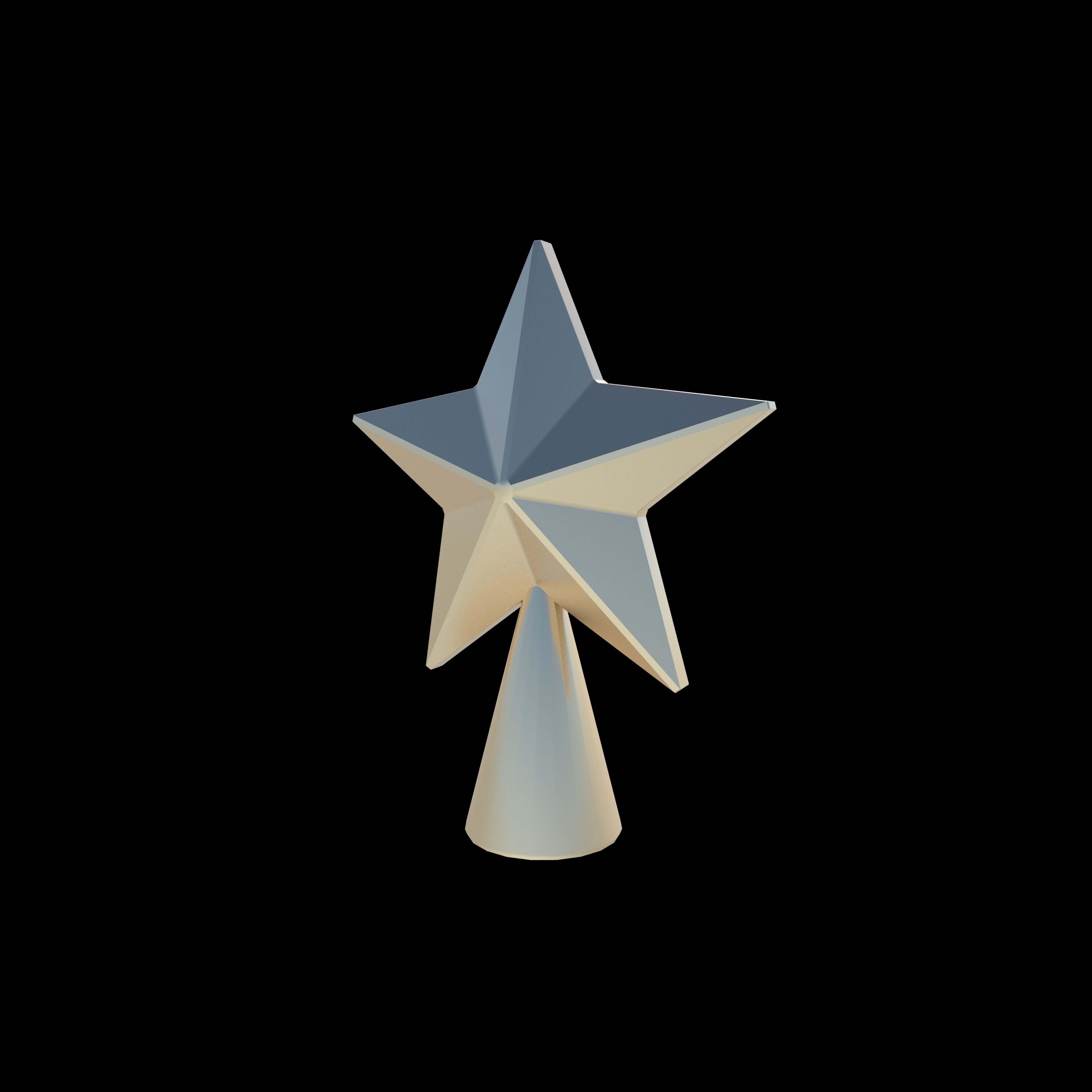 Christmas Star 3D model_8