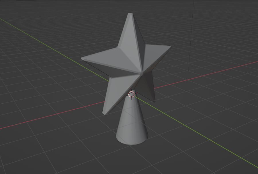 Christmas Star 3D model_11