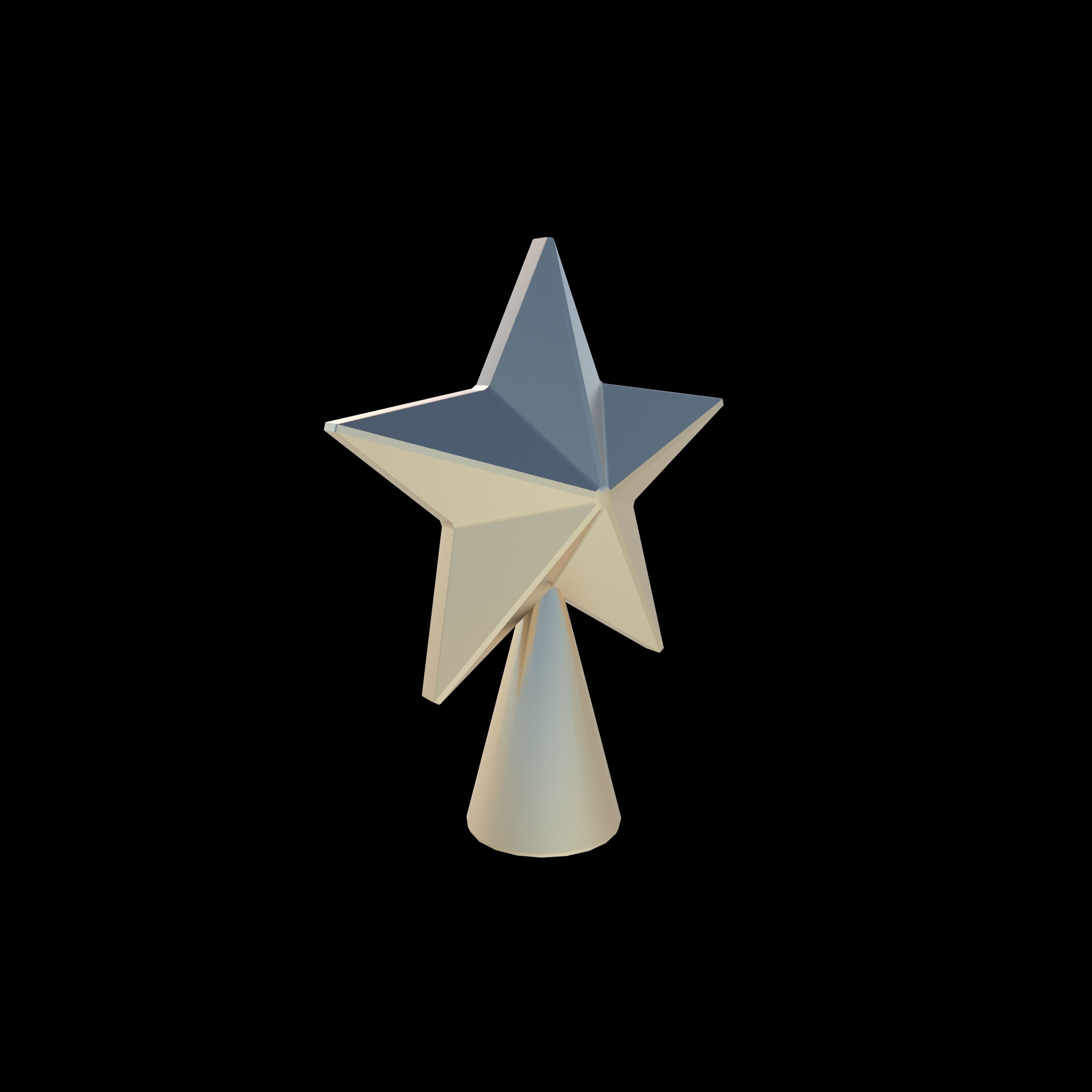 Christmas Star 3D model_7