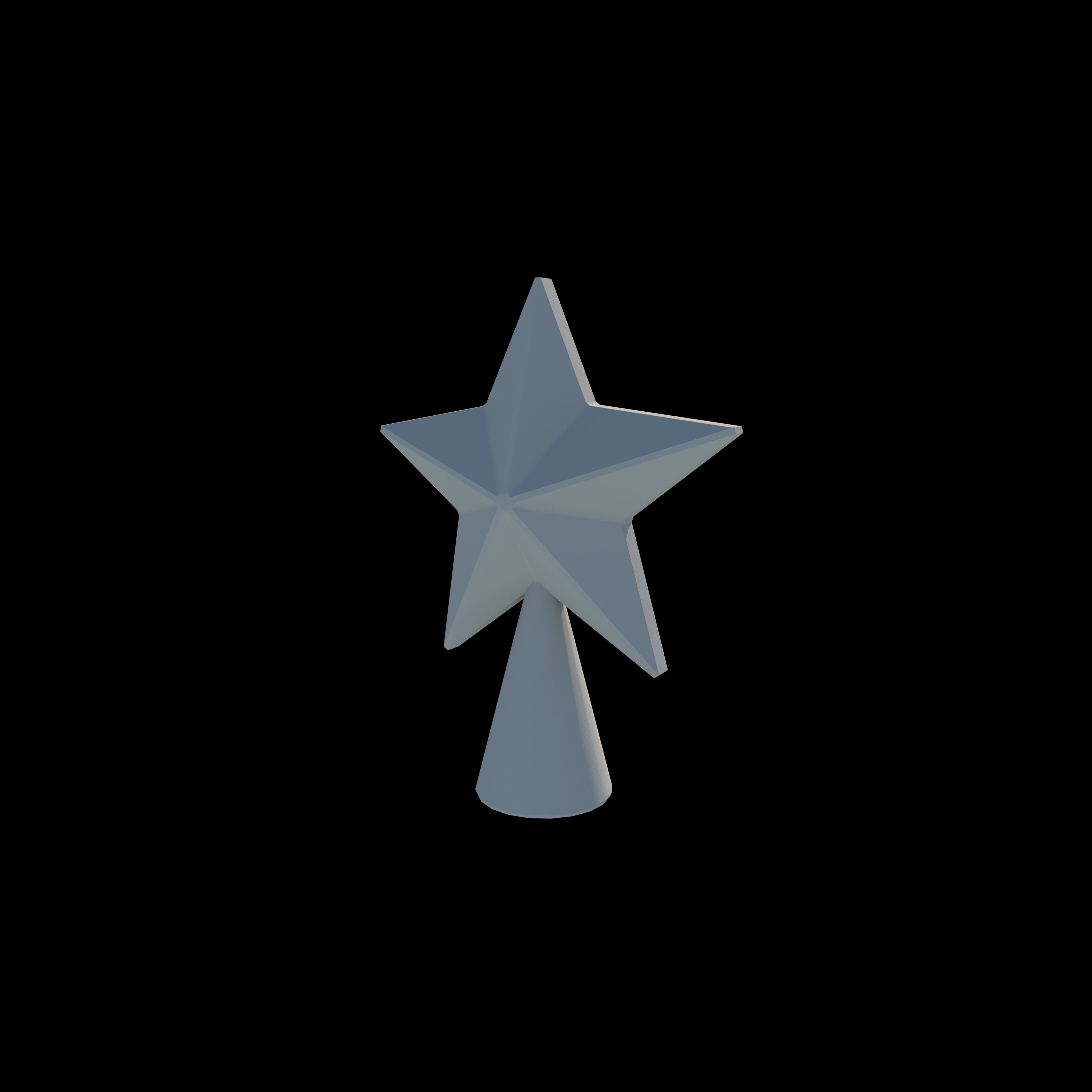 Christmas Star 3D model_6