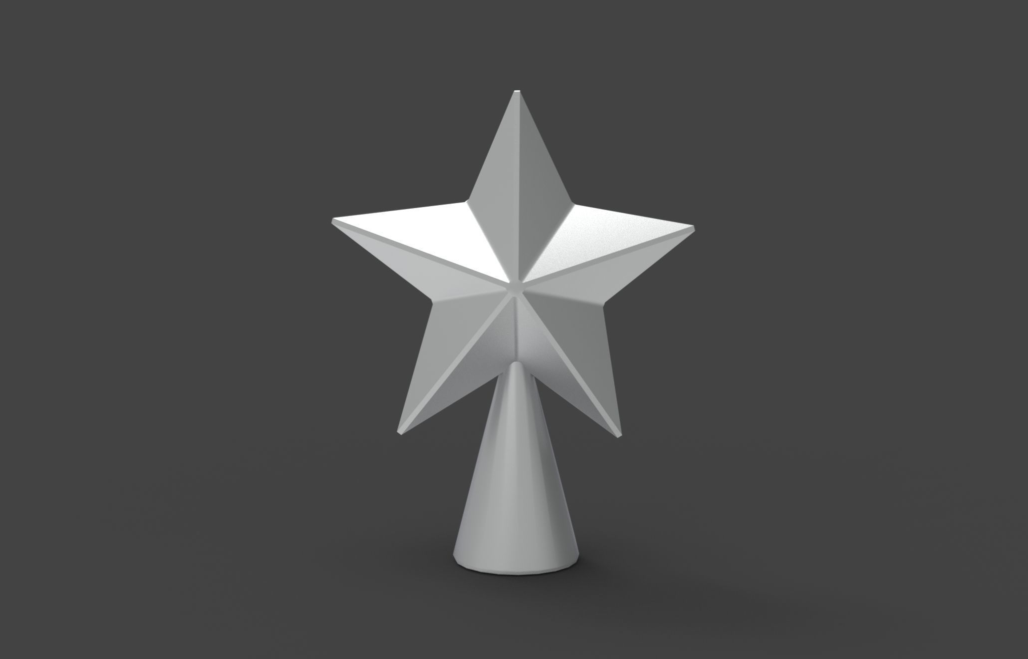 Christmas Star 3D model_3