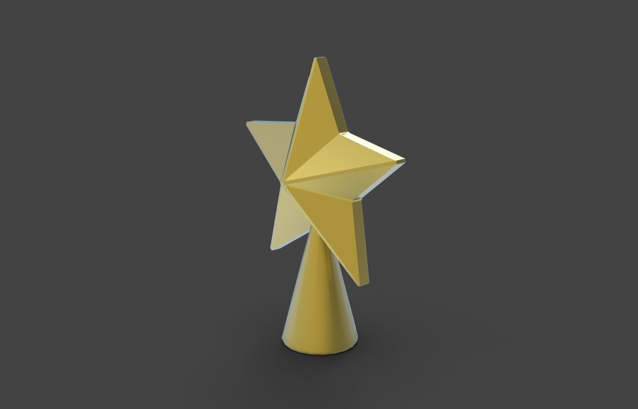 Christmas Star 3D model_4