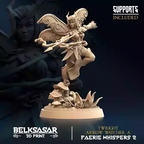 Faerie - Twilight Arrow Watcher A 3D print model
