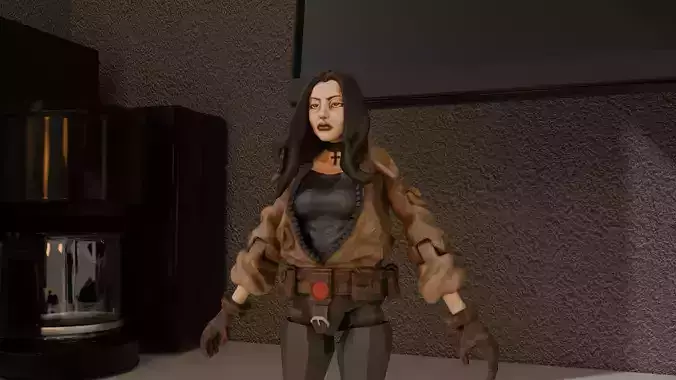 LIZ SHERMAN - HELLBOY ARTICULATED FIGURE